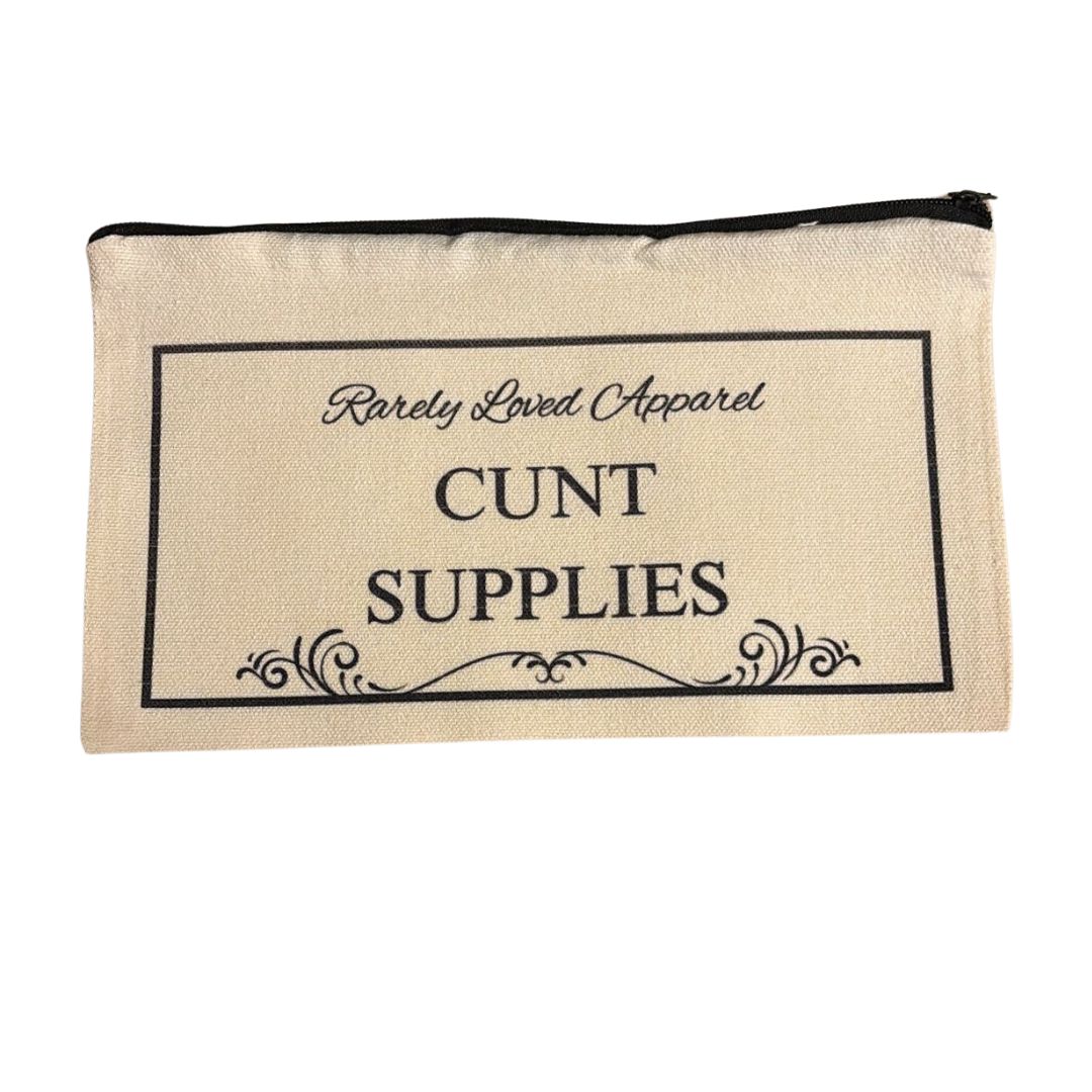CUNT Supplies Make-up Bag