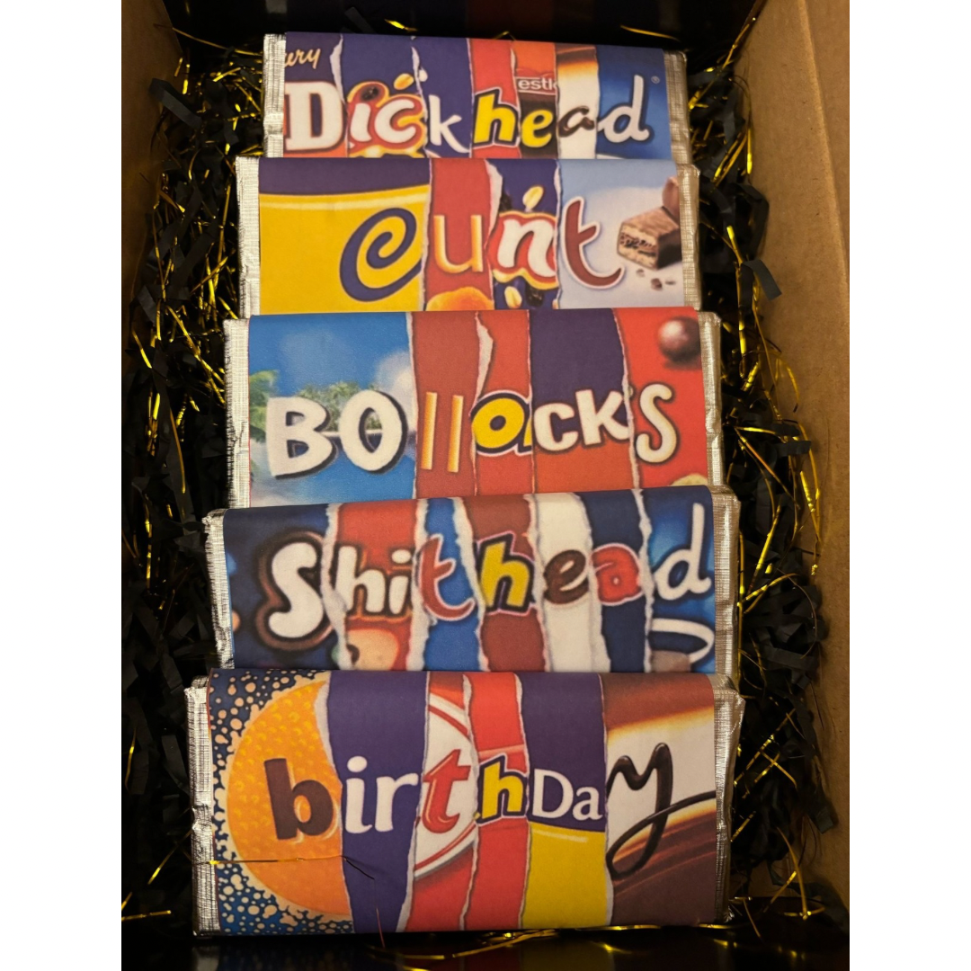 Birthday chocolate gift box