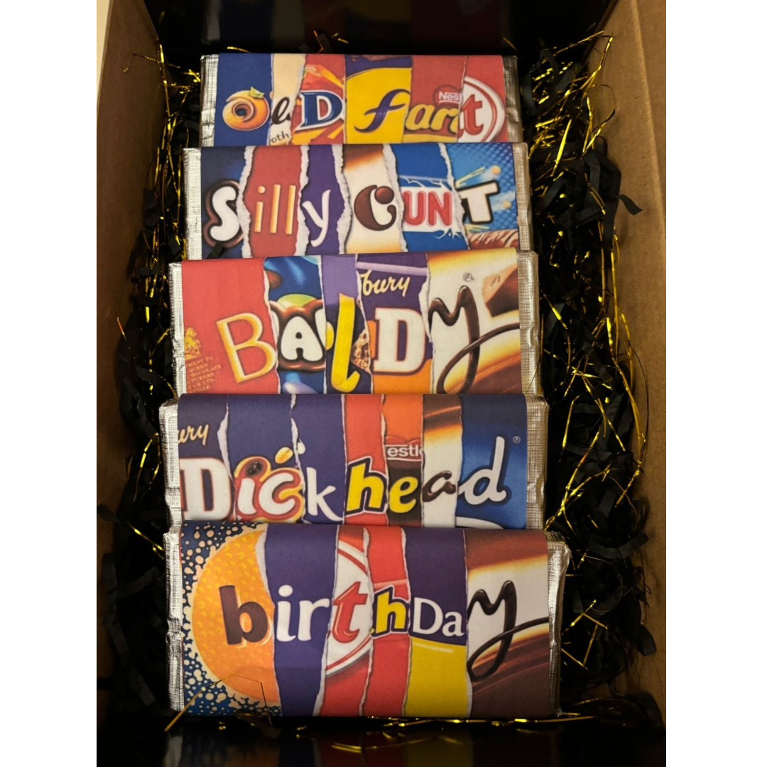 Birthday chocolate gift box