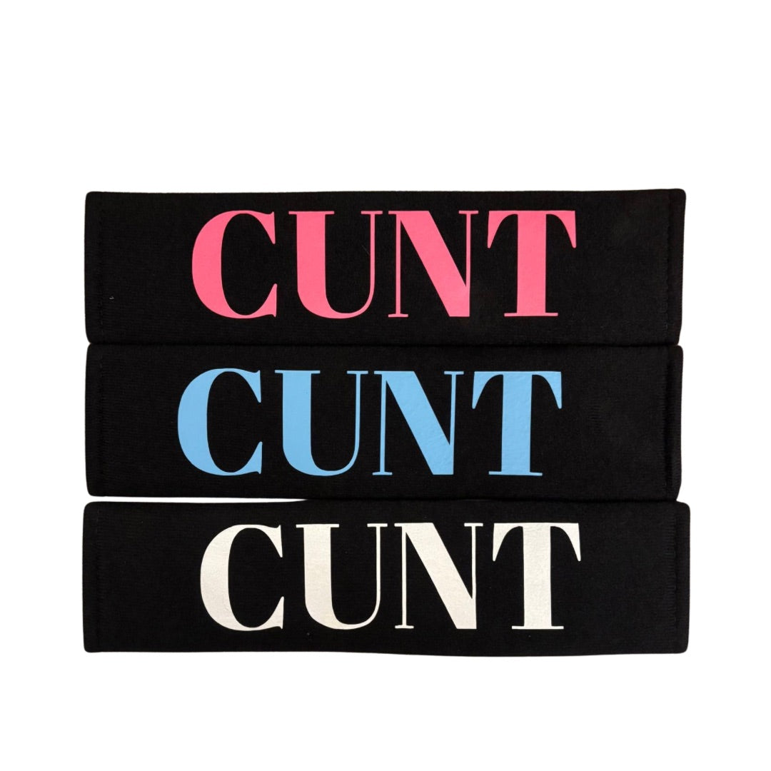 Cunt Seat belt cover, Car