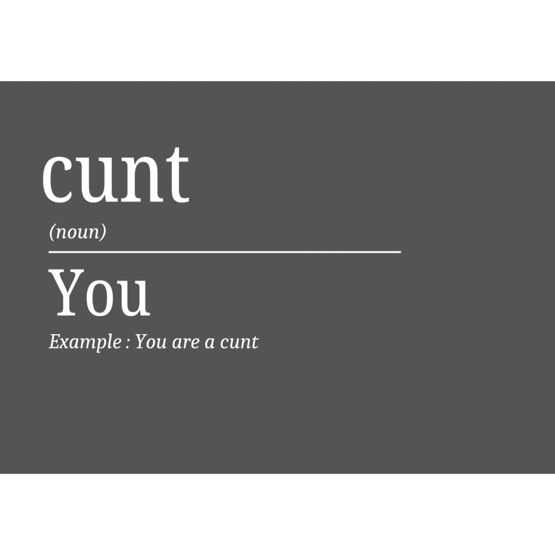 Cunt QR T-shirt
