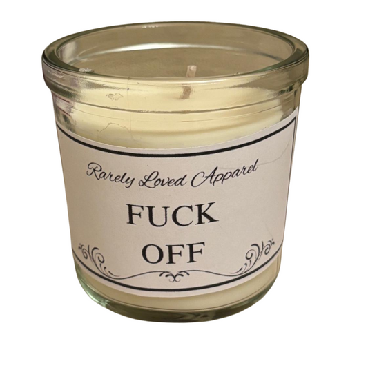 Fuck Off Candle