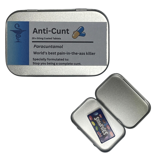 Anti-Cunt Metal Tin